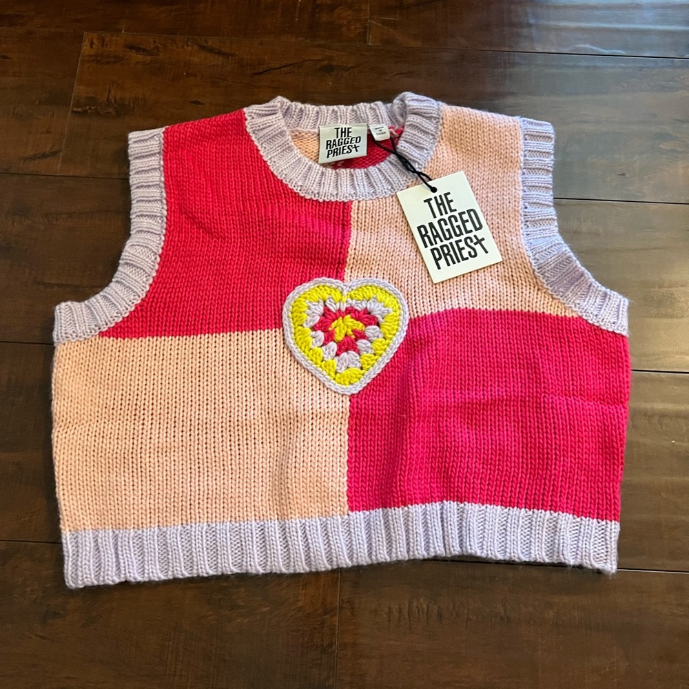 Ragged priest sweater vest